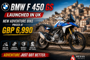 BMW F 450 GS Launched in UK: New Adventure Bike Priced at GBP 6,990