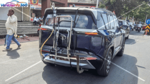 Tata Sierra Spied With Emission Testing Kit, Possible CNG Variant Ahead