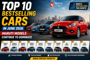 Top 10 Bestselling Cars in June 2026: Maruti Models Continue to Dominate