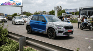 Skoda Kodiaq RS Spotted in India Ahead of June 22 Debut: Here’s What to Expect